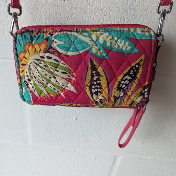 Vera Bradley Rumba All In One Crossbody Wallet Purse - Picture 3 of 12